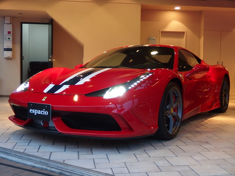 フェラーリ 458スペチアーレ 458 Speciale F1 Dct 中古車 情報 Espacio エスパシオ